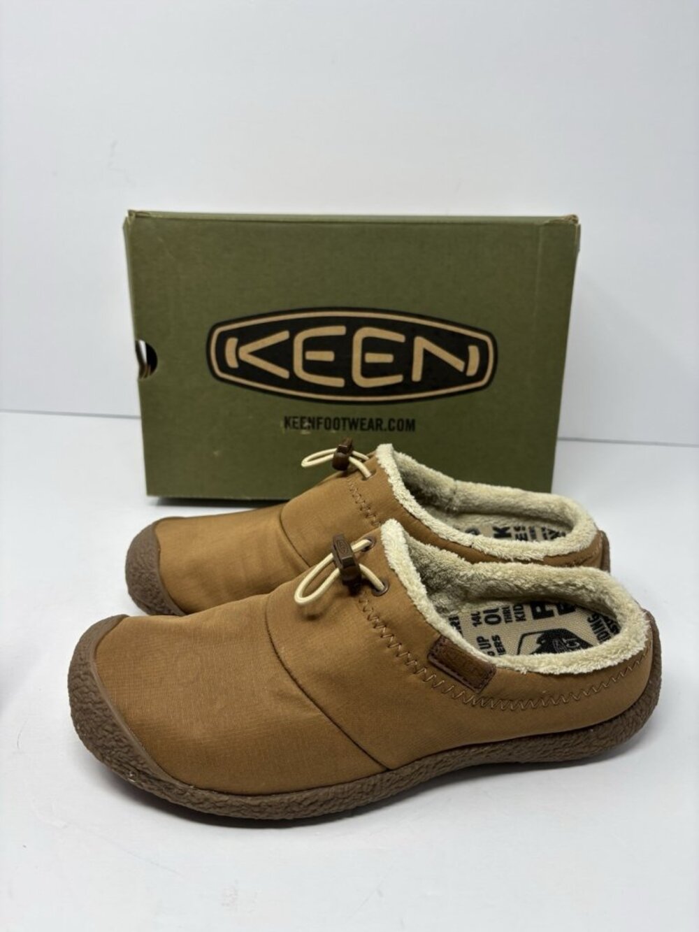 Keen Howser III Slide Shoes Womens Size 6.5 Toasted Coconut Slip On Comfort